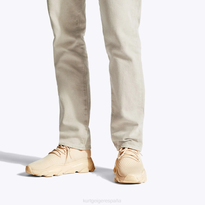 Kurt Geiger hombres encaje de punto lettie de Londres 2LPR609 | calzados beige